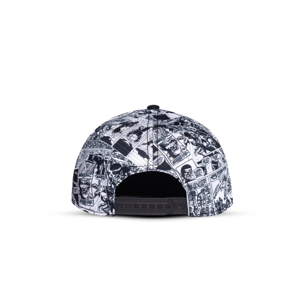 Marvel Captain America - Tain America Casquette Snapback - Noir/Blanc